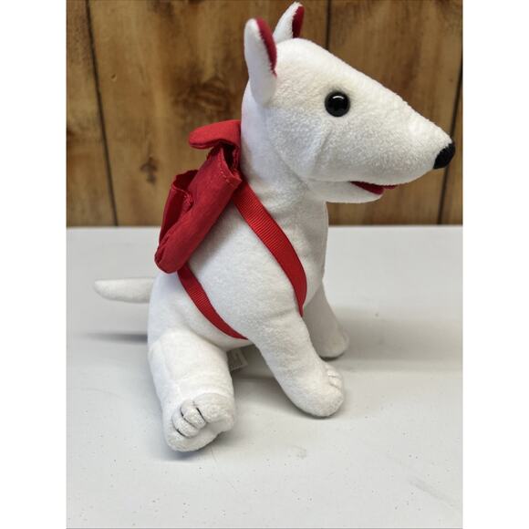 Target Bullseye Dog Spot 2001 Back to School Backpack, Original 7” Plush Rare - Picture 4 of 5
